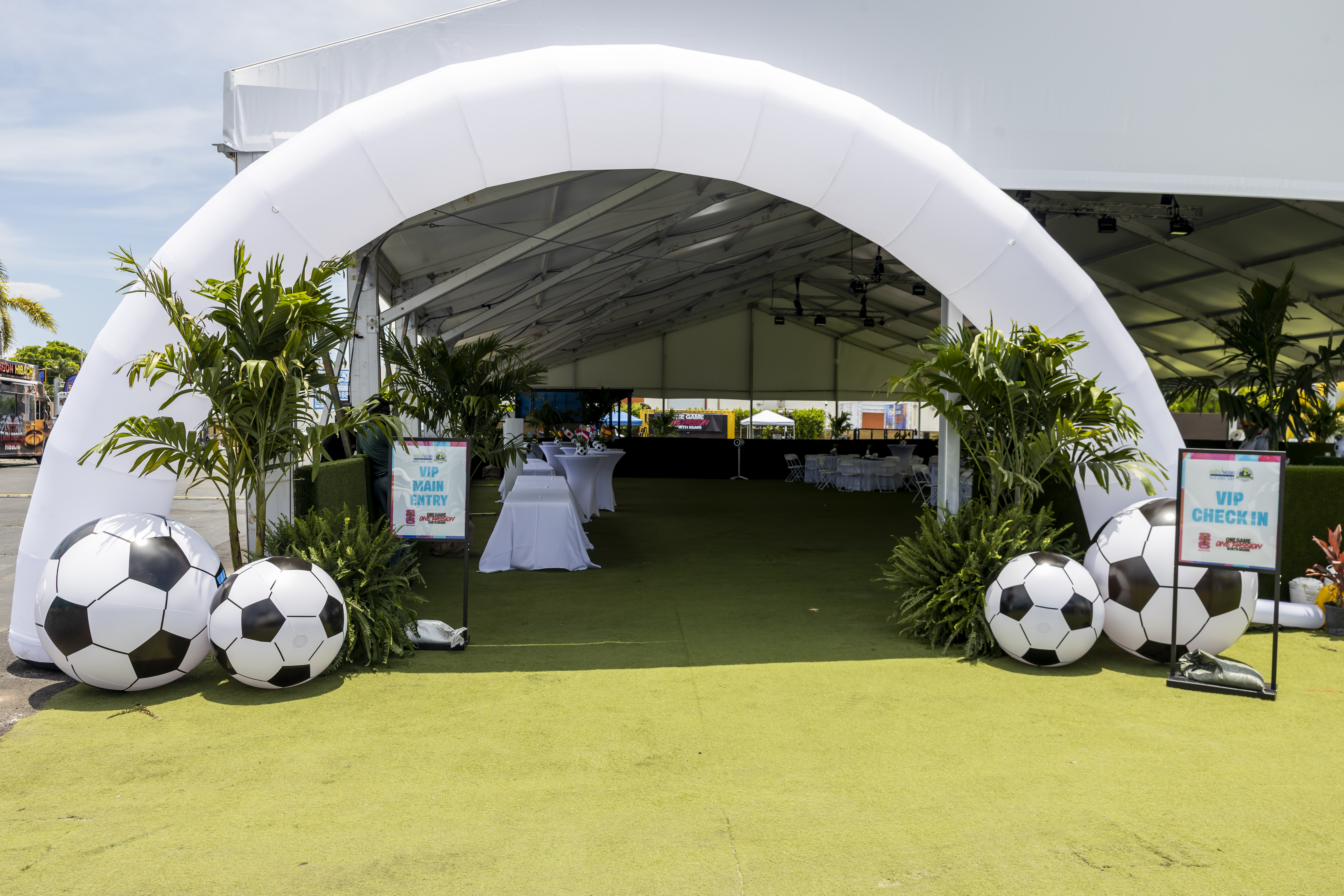 VIP Entry Arch
